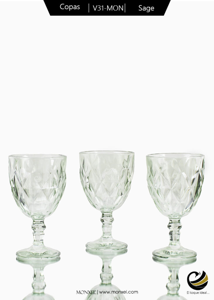 Obtén el mejor precio ¡contáctanos!
Copas: Vino, Agua
Material: Cristal
Color: Sage
Nota: Las imágenes mostradas en está página pueden tener algún cambio con el producto físico, debido a los diferentes dispositivos en que se vean, así como a los nuevos lotes de llegada de cada producto.
Los precios y disponibilidad mostrados en está página son sujetos a cambios sin previo aviso