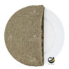Funda Plato Base P153-LIN Trigo 40 cm. (Textil)