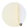 Funda Plato Base P459-LIN Ivory 40 cm. (Textil)