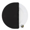 Funda Plato Base P459-LIN Negro 40 cm. (Textil)