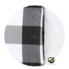 Funda Plato Base P460-PIC Negro 40 cm. (Textil)