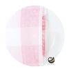 Funda Plato Base P460-PIC Rosa 40 cm. (Textil)