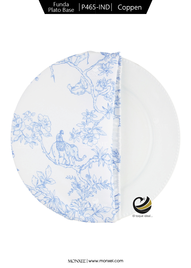 Funda Plato Base P465-IND Coppen 40 cm. (Textil)