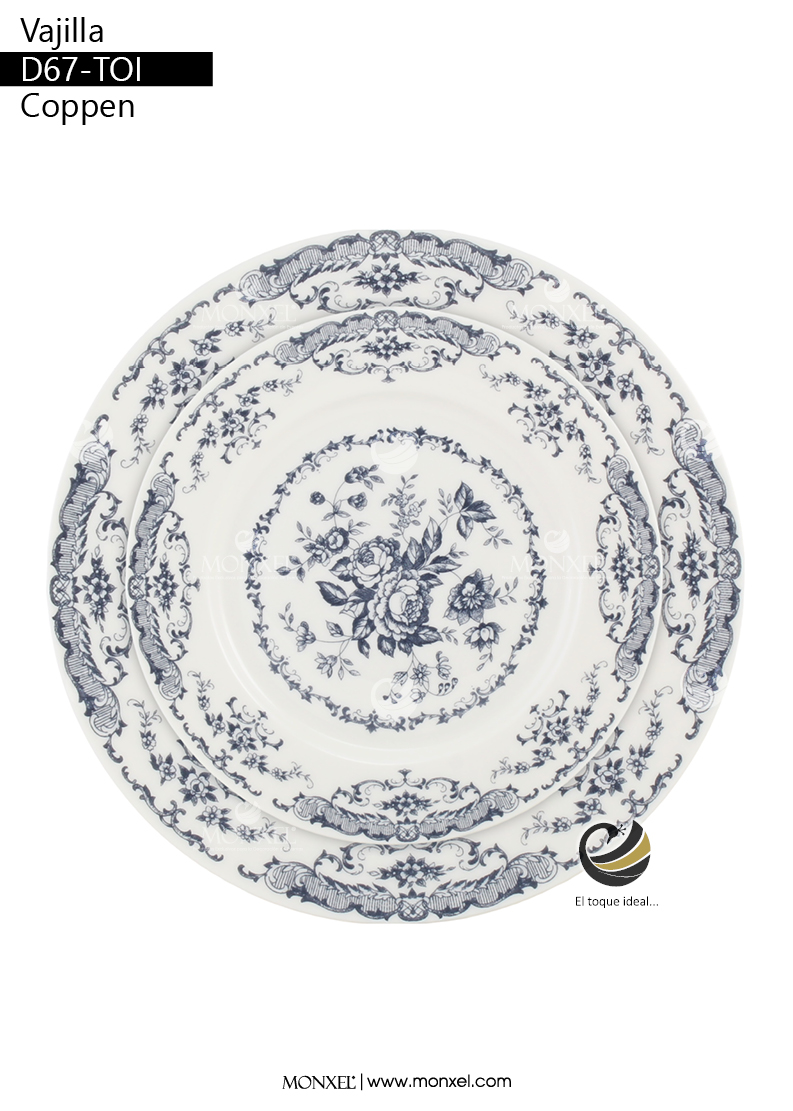 Vajilla D67-TOI Coppen (Porcelana)