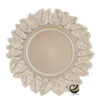 Plato Base P229-HOJ Champagne 35 cm. (Polipropileno)