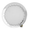 Plato Base P311-IRI Plata 33 cm. (Acrílico)