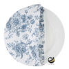 Funda Plato Base P384-TOI Azul Perry 40 cm. (Textil)