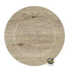 Plato Base P473-MAD Roble 33 cm. (Polipropileno)