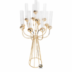 Centro de Mesa F71-NIF Oro (Acero Inoxidable)