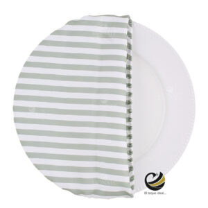 Funda Plato Base P476-RAY Sage 40 cm. (Textil)
