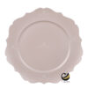 Plato Base P11-FLO Blush Pink 33 cm. (Polipropileno)