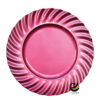 Plato Base P35-WAV Rosa Barbie 33 cm. (Polipropileno)