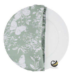 Funda Plato Base P484-BUT Verde 40 cm. (Textil)