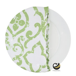 Funda Plato Base P482-POR Aguacate 40 cm. (Textil)