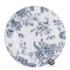 Plato Base P474-TOI Azul 33 cm. (Polipropileno)