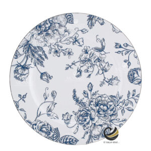 Plato Base P474-TOI Azul 33 cm. (Polipropileno)