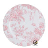 Plato Base P474-TOI Rosa 33 cm. (Polipropileno)