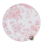 Plato Base P474-TOI Rosa 33 cm. (Polipropileno)