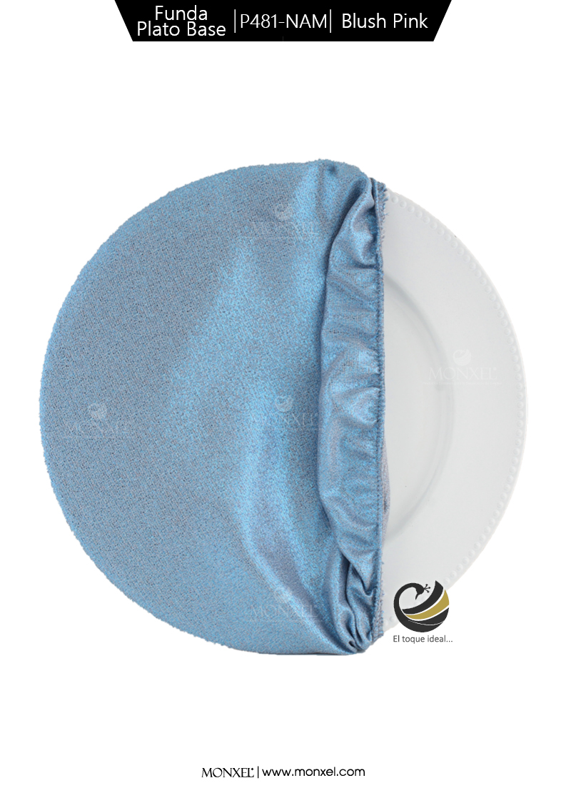 Funda Plato Base P481-NAM Azul 40 cm. (Textil)