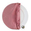 Funda Plato Base P481-NAM Rojo 40 cm. (Textil)