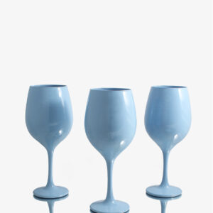 Copas Vino V37-BEF Azul Baby