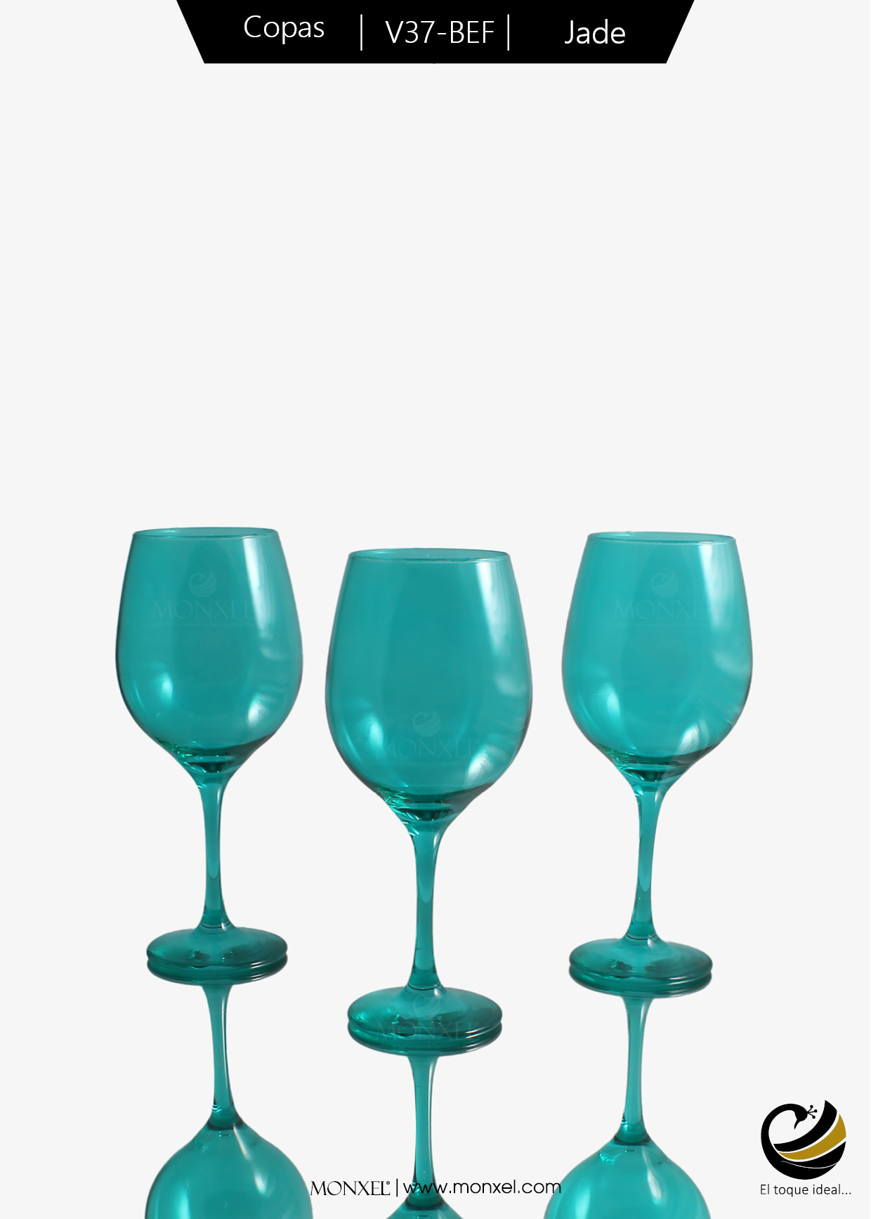 Copas Vino V37-BEF Jade