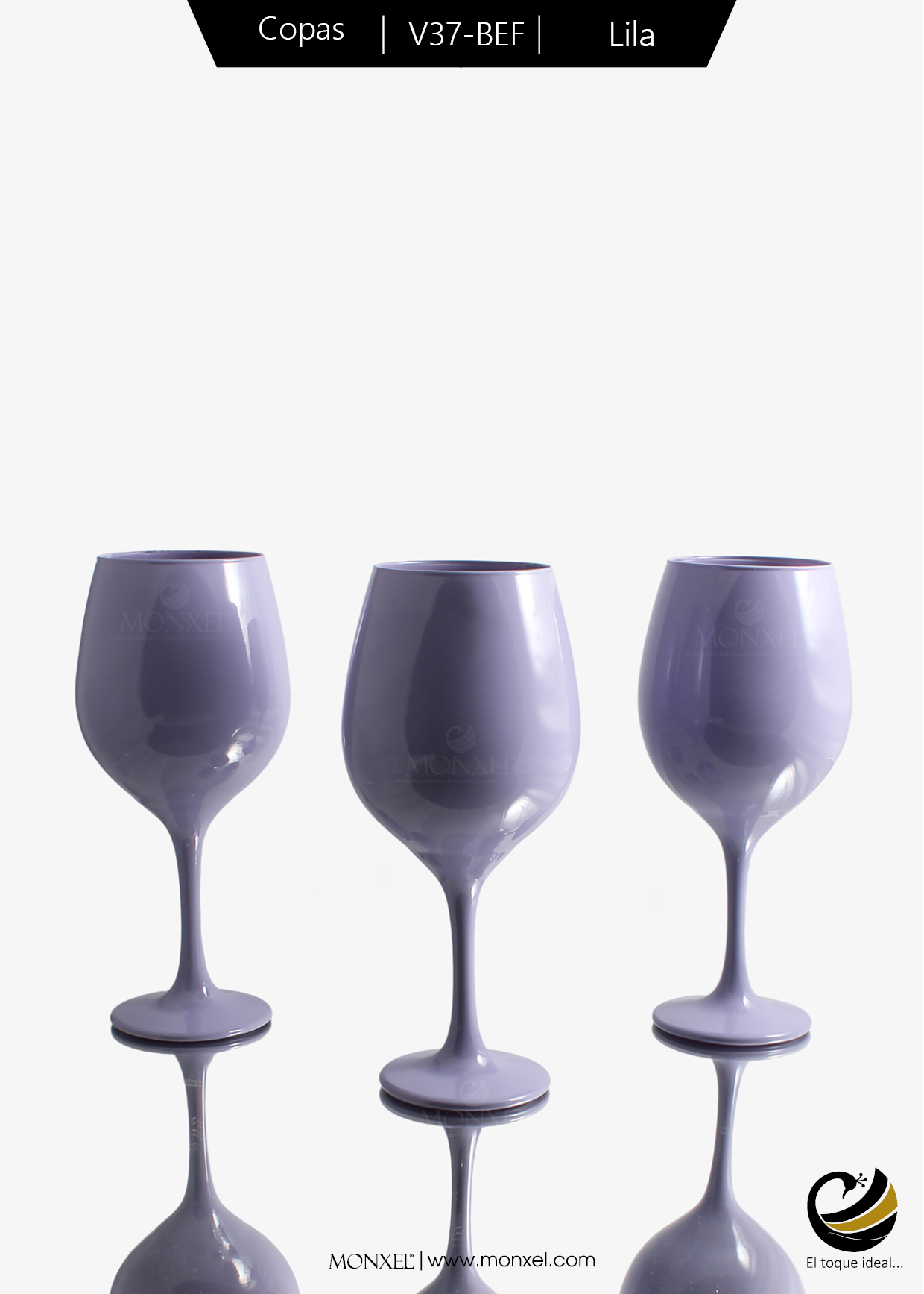 Copas Vino V37-BEF Lila