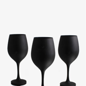 Copas Vino V37-BEF Negro Mate