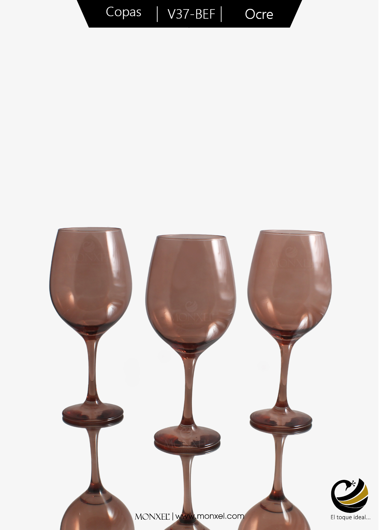 Copas Vino V37-BEF Ocre
