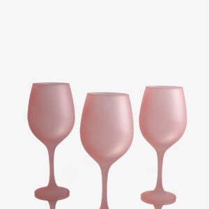 Copas Vino V37-BEF Rosa Mate